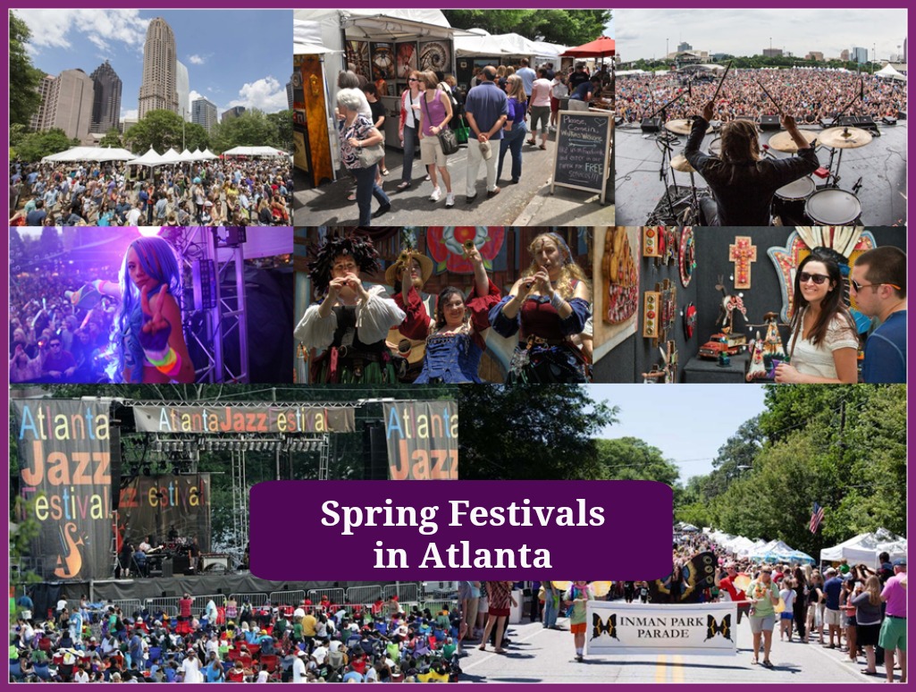 Spring festivals in Atlanta