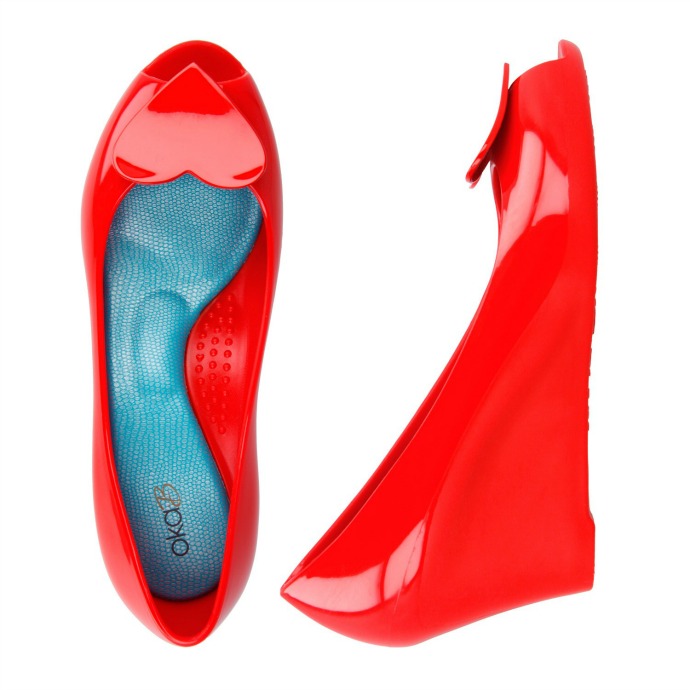 Valentine's Day Gift Guide - Heart Landon Wedges by OkaB Shoes